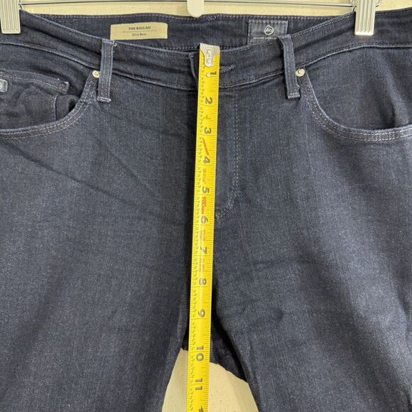 AG Adriano Goldschmied Jeans Womens The Ballad Slim Boot Cut Denim Size 30R - Picture 8 of 11